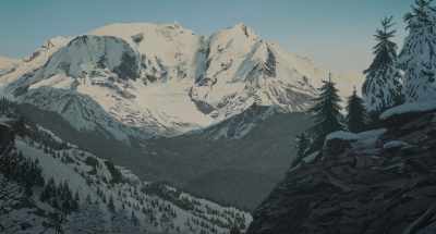 Back in the day,
the biggest challenge in mountaineering - The Summit of the Gods