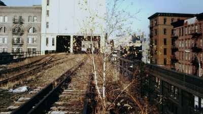 Back in the day,
this whole row was encampments. - The Stroll