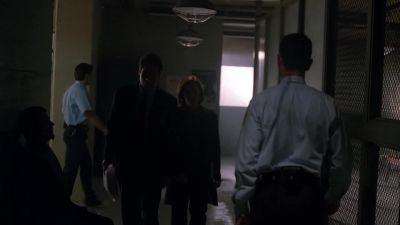 Back in the jail again. - The X-Files