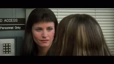And since they really want to kill you they won't kill me they'll kill youMake sense NoneYou know in the movies I play you as being much smarterAnd as a sane person For you that must be quite a stretchThat's funny HaNeed to get in that building YeahIs - Scream 3