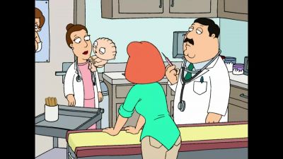 Back off Don't come any closer or I'll cut her - Family Guy