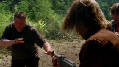 - Back off!
- James! - Lost