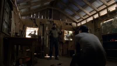 Back off! - The Walking Dead