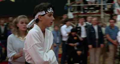 Back on your line. - The Karate Kid