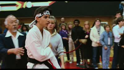 Back on your line. - The Karate Kid