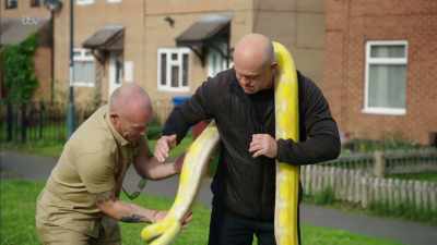 Back round there - Britain's Tiger Kings - On the Trail with Ross Kemp