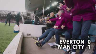 -Back to Sané! Magical!
-[cheers] - All or Nothing: Manchester City