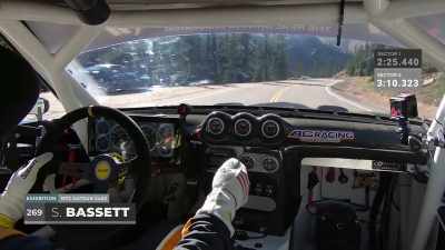 Back to Shawn Bassett
now in sector two. - Pike's Peak: On The Edge