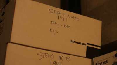 Back before steno machines
went digital, - Alabama Snake