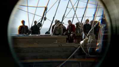 Back the fore-topsails. Bring us about. - Black Sails