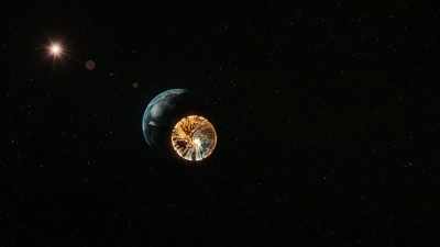 Back then,
it may have had oceans
and land and possibly life. - Cosmos: Possible Worlds