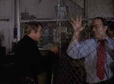 Back up!
Or I'll blow up everyone in sight! - The Six Million Dollar Man