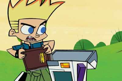 BACKPACK:
Shrinking schoolbooks. - Johnny Test