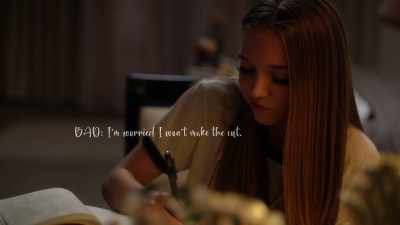 Bad. I'm worried I
won't make the cut. - My Diary of Lies