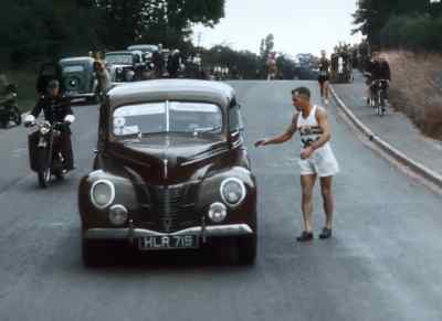 Bad news for Britain, as Jack Holden, - XIVth Olympiad: The Glory of Sport