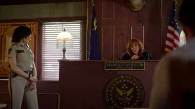 Bailiff mason, arrest this man - Reba McEntire's The Hammer