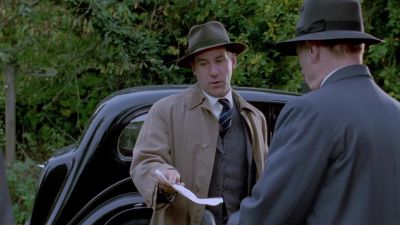 Balistic's report. We ran it
right away. - Agatha Christie's Poirot