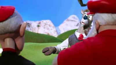 Ball tweak, hole!
Ball tweak, ball tweak, hole! - Santa Inc.