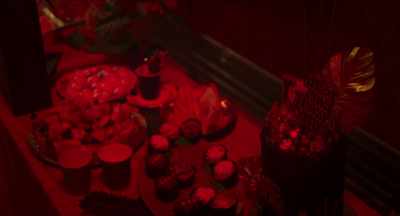 ["Bam Bam"
by Sister Nancy playing] - Pretty Red Dress