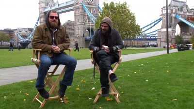 Bam's Liberace diamond covered soles - Jackass 3 5