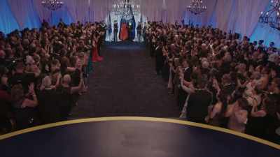 [BAND PLAYING
"HAIL TO THE CHIEF"] - Tyler Perry's The Oval