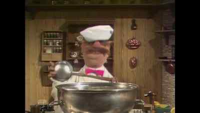 [BAND PLAYING JAUNTY FOLK MUSIC] - The Muppet Show