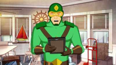 Bane is stuck in the past - Kite Man: Hell Yeah!