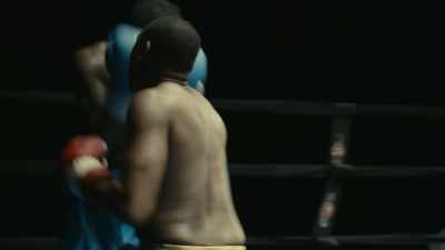 Bang, you pop him
when he's coming in, - Uppercut