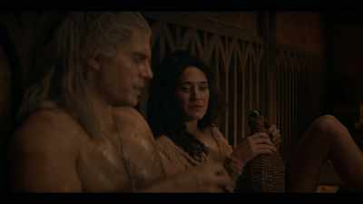 [banging continues] - The Witcher