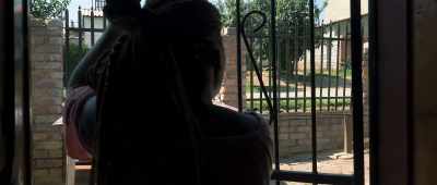[banging gate] - Alleyway