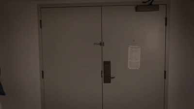 -[banging loudly on door]
-lexi: Okay! - Hall Pass Nightmare