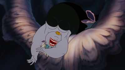 Banished and exiled
and practically starving. - The Little Mermaid Live!