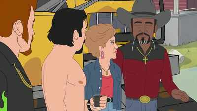 Barb, you might wanna tell
Howdy Doody here - Trailer Park Boys: The Animated Series