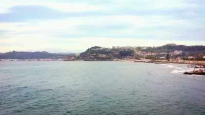Barbara and her dive
team head out on the boat, - Lost Treasures of Rome