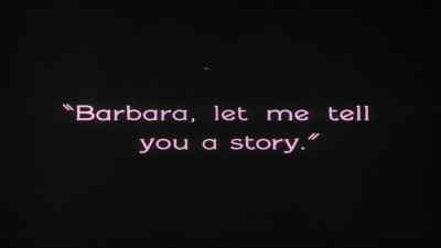 Barbara, let me tell
you a story. - The Penalty