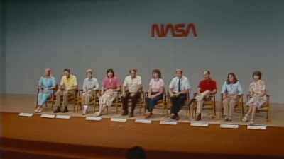 [Barbara]
We went to the NASA Johnson Space Center, - Challenger: The Final Flight