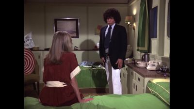 Barbara:
Why don't you sit next to me? - The Love Boat