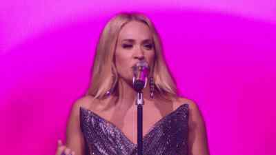 Barely said anything
since dinner. - Carrie Underwood: Reflection