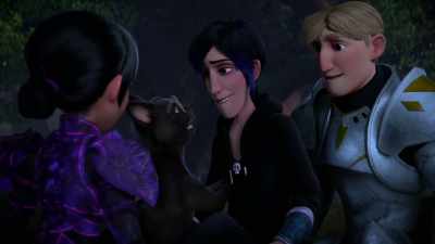 Barely!
Seems you're the one with nine lives. - Wizards: Tales of Arcadia