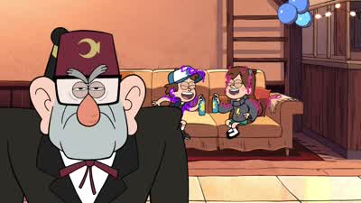 Barfy! Guys, stop! Something terrible just happened! - Gravity Falls