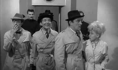 Bargain basement - kitchen ware,
underwear, camping equipment... - Carry On Spying
