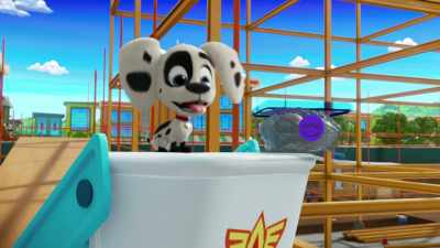 -[barking]
-[screeching] - Firebuds