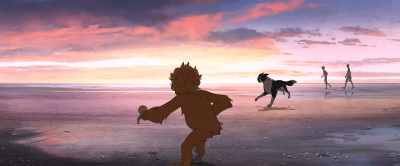 - (BARKS)
- (KIKANBO SCREECHING) - Kensuke's Kingdom