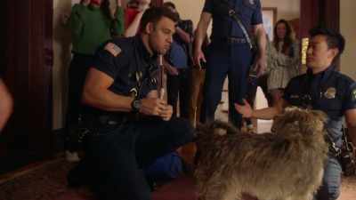  (barks)
 (students exclaim) - 9-1-1