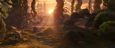 ♪ We're heading on a quest ♪ Our father we must retrieve ♪ The Lightfoot brothers can't be stopped ♪ Something, something ♪ That rhymes with retrieve - Onward