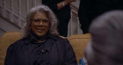 Barn, you are our ancestor from Africa.
Please be quiet. Please! - A Madea Family Funeral