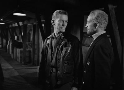 Barnes flushed a polar bear - The Thing from Another World