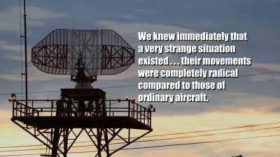 Barnes had two controllers
check Nugent's radar. - Alien Chronicles: Top UFO Encounters