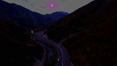 Barney stopped at a
scenic picnic area - Alien Chronicles: Top UFO Encounters