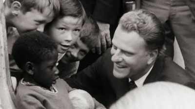 [Barrows] He would never hesitate,
whether it was - Billy Graham: An Extraordinary Journey